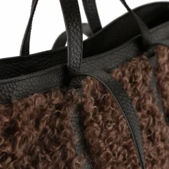 abro Cosmo Shopper Tasche Leder 44 cm