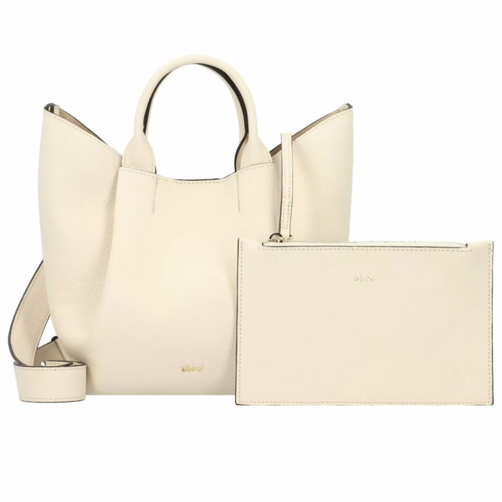 abro Essential Handtasche Leder 21 cm