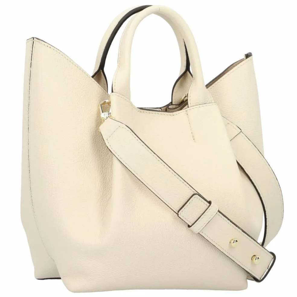 abro Essential Handtasche Leder 21 cm