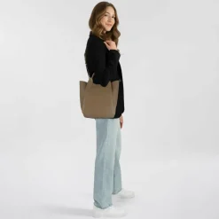 abro Essential Shopper Tasche Leder 30 cm