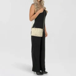 abro Kaia Umhängetasche Leder 22 cm