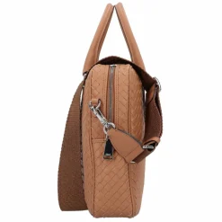 abro Lotus Handtasche Leder 39 cm