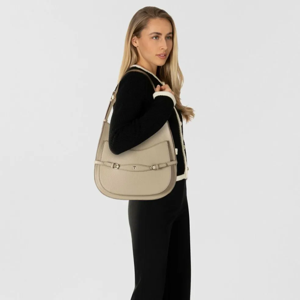 AIGNER Cavallo Schultertasche Leder 30 cm