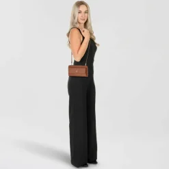 AIGNER Clutch Geldbörse Leder 20 cm