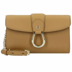 AIGNER Clutch Tasche Leder 22 cm