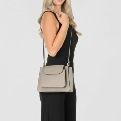 AIGNER Delia Handtasche Leder 24 cm