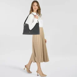 AIGNER Delia Umhängetasche Leder 44 cm