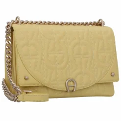 AIGNER Diadora Umhängetasche Leder 25 cm