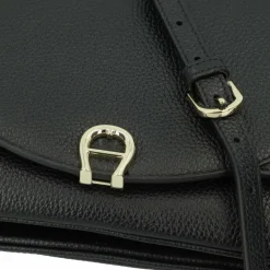 AIGNER Diadora Umhängetasche Leder 25.5 cm