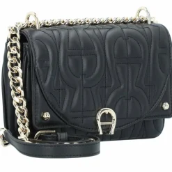 AIGNER Diadora Umhängetasche Leder 21 cm