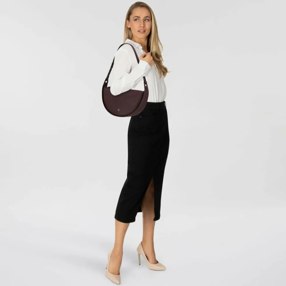 AIGNER Eliza Schultertasche Leder 25 cm