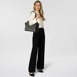 AIGNER Farah Schultertasche Leder 38 cm