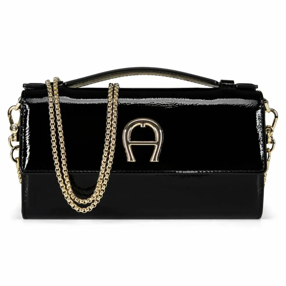 AIGNER Handtasche RFID Schutz Leder 19 cm