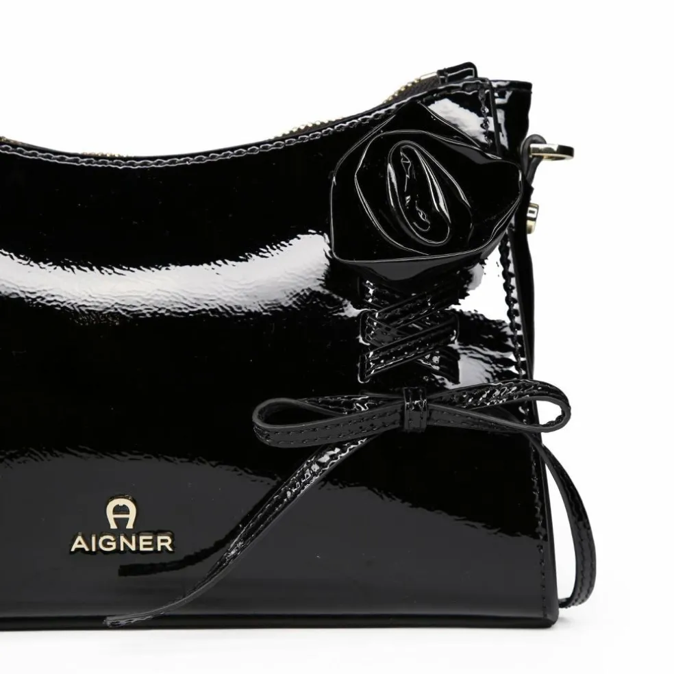 AIGNER Ivy Schultertasche Leder 24 cm