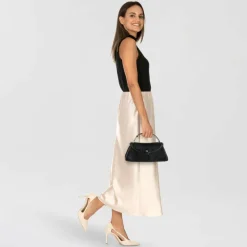 AIGNER Staffa Handtasche Leder 25.5 cm