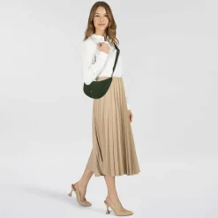 AIGNER Zita Umhängetasche Leder 30 cm