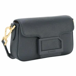 Bogner Pontresina Neve Nera Umhängetasche Leder 19 cm