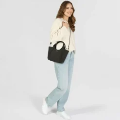 Boss Lenah Shopper Tasche Leder 23 cm