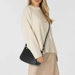 Boss Numah Schultertasche Leder 19 cm