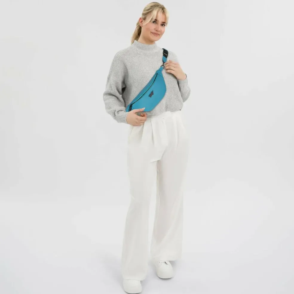 Braun Büffel Capri Gürteltasche RFID Schutz Leder 35 cm