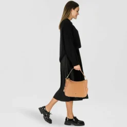 Braun Büffel Hanna Schultertasche Leder 35 cm