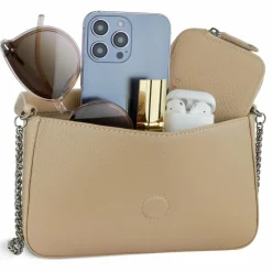 bugatti Elsa Umhängetasche Leder 21.5 cm