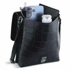 bugatti Nevio Umhängetasche Leder 22 cm