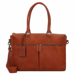 Burkely Antique Avery Schultertasche Leder 37 cm Laptopfach