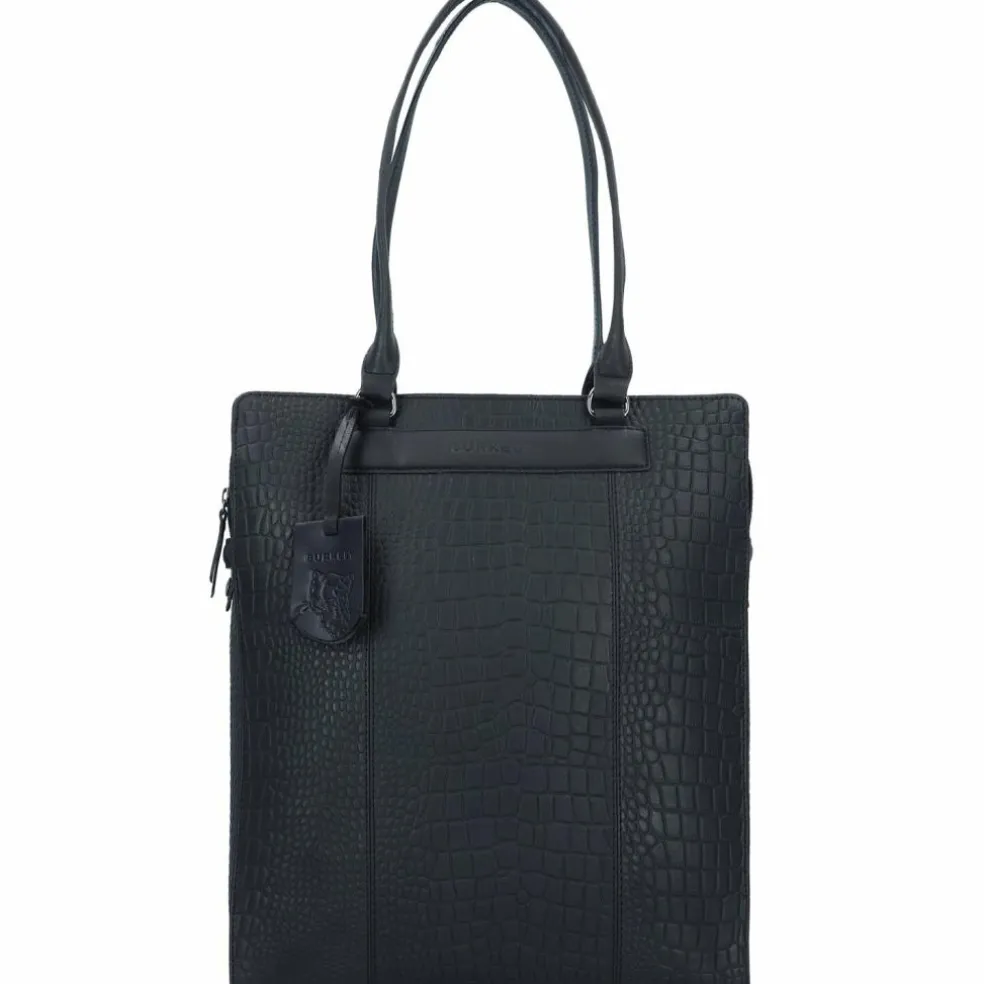 Burkely Casual Carly Schultertasche Leder 33 cm Laptopfach