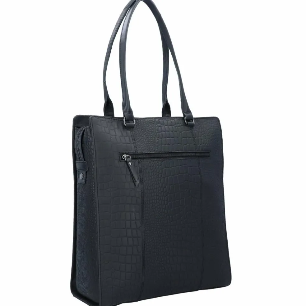 Burkely Casual Carly Schultertasche Leder 33 cm Laptopfach