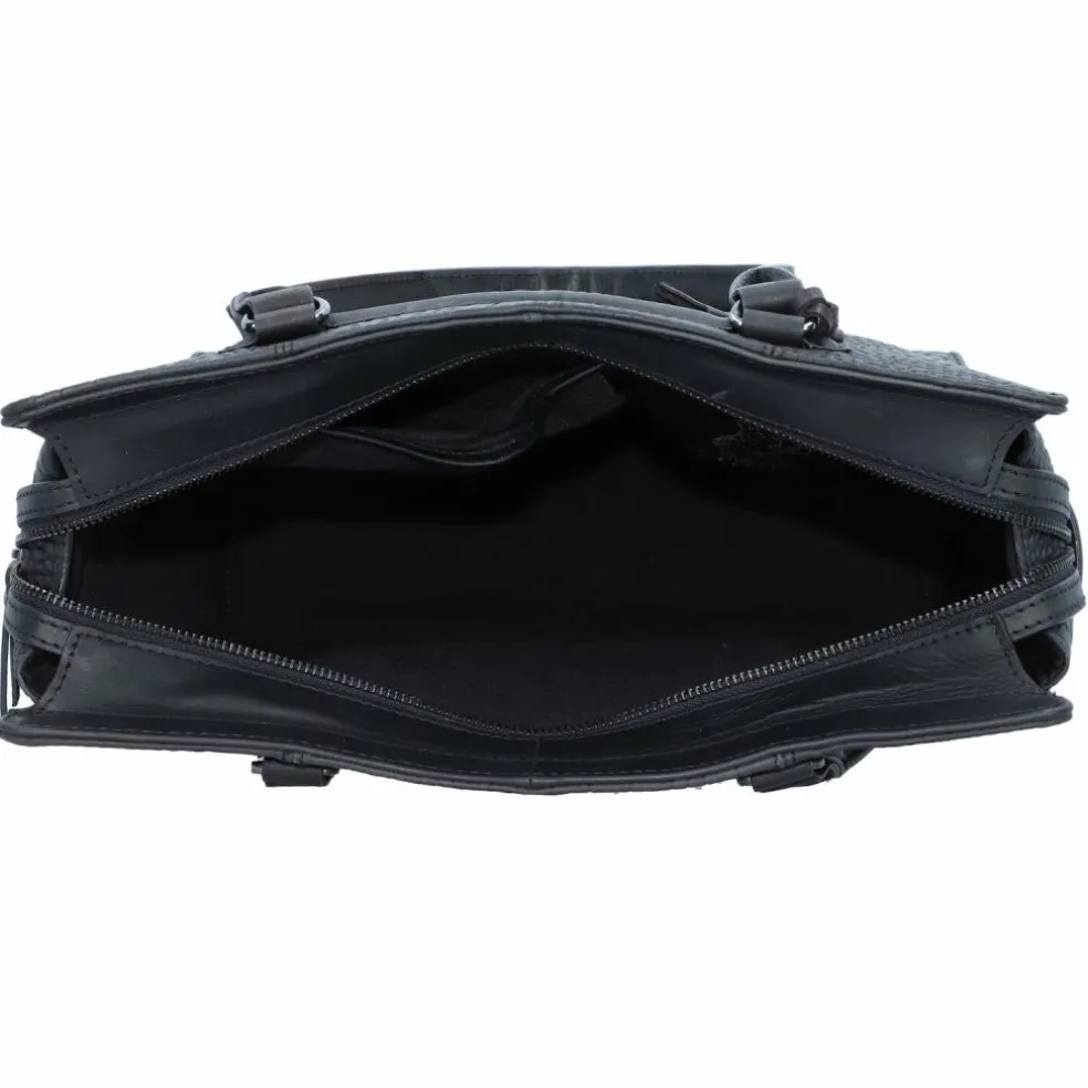 Burkely Casual Carly Schultertasche Leder 33 cm Laptopfach