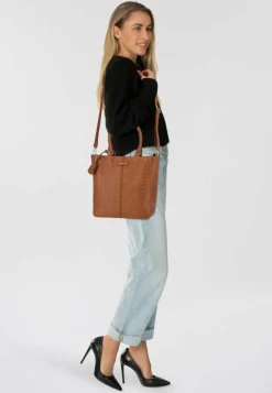 Burkely Cool Colbie Shopper Tasche Leder 26 cm