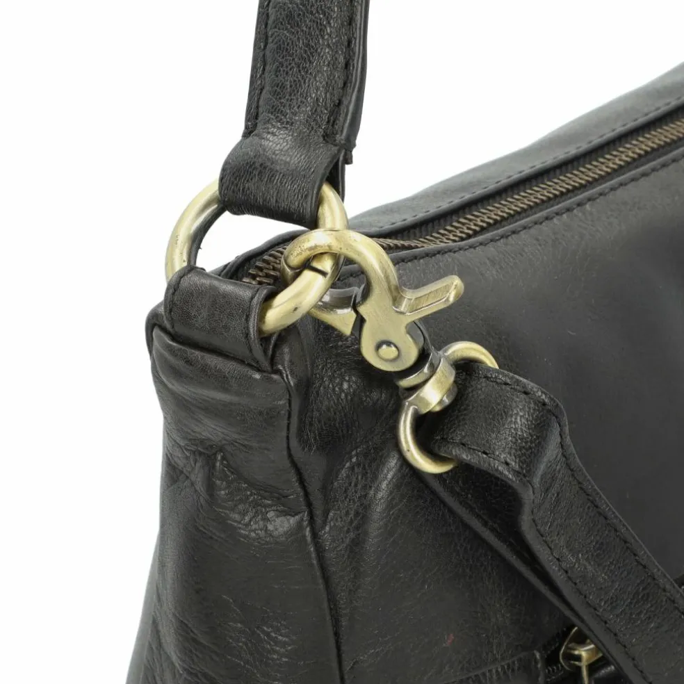 Burkely Natural Norah Schultertasche Leder 32 cm