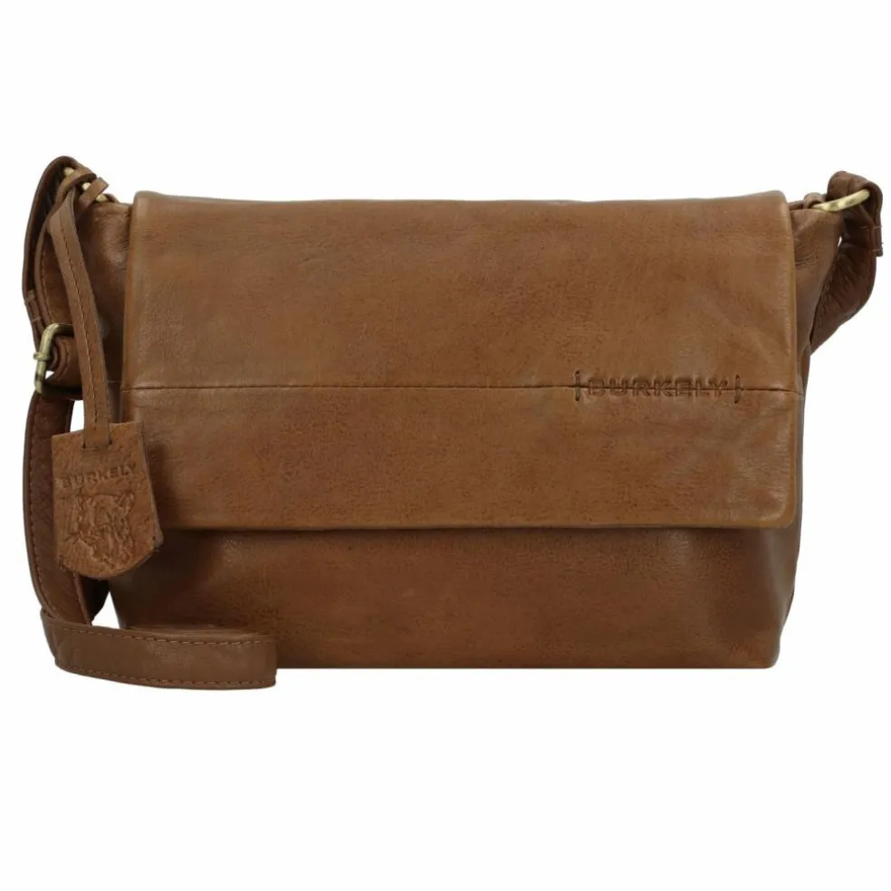 Burkely Natural Norah Umhängetasche Leder 24 cm