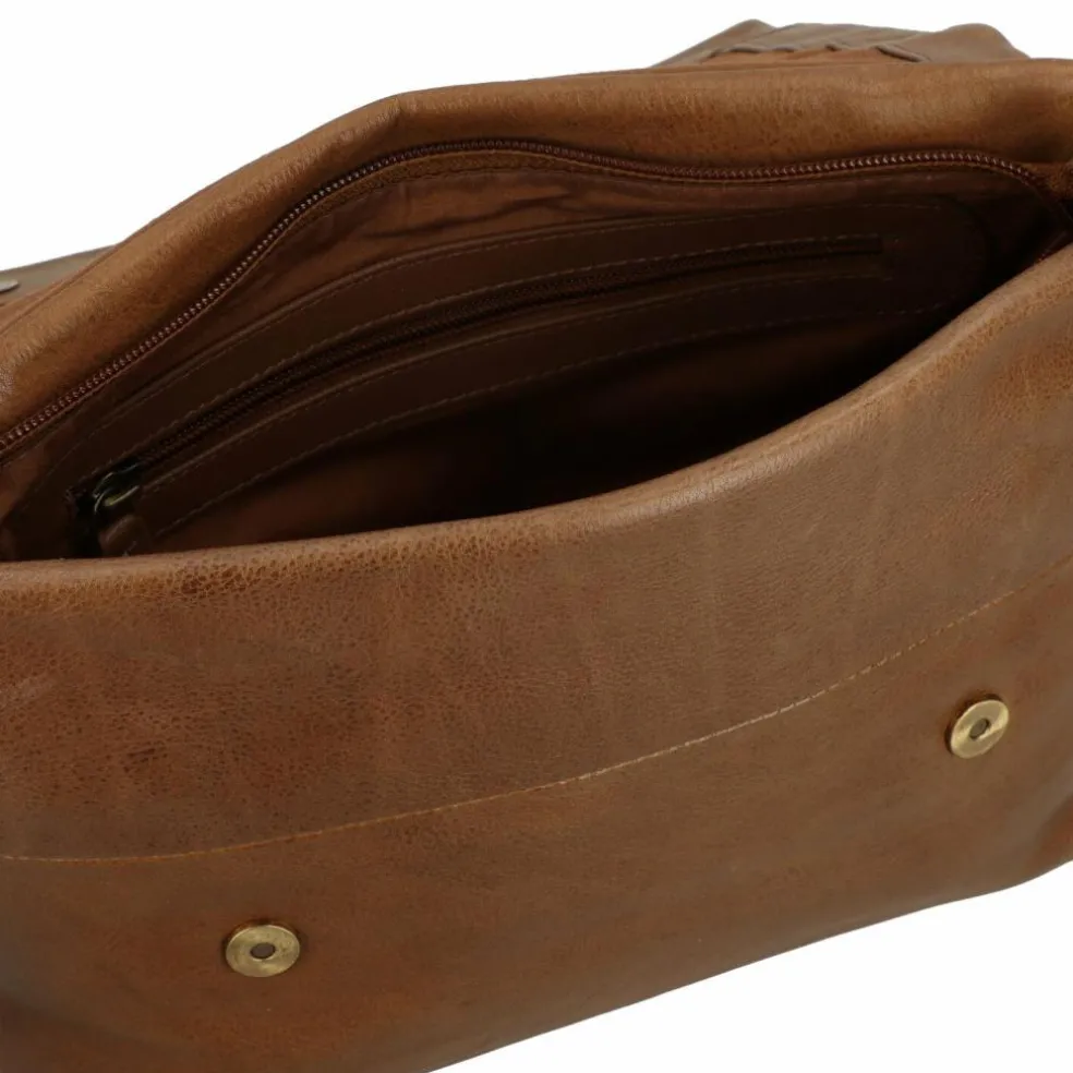 Burkely Natural Norah Umhängetasche Leder 24 cm