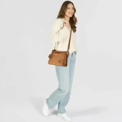 Burkely Rogue Robyn Schultertasche Leder 24 cm