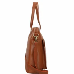 Burkely Vintage Jade Schultertasche Leder 36 cm Laptopfach