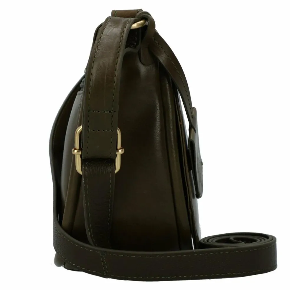 Burkely Vintage Veda Umhängetasche Leder 22 cm