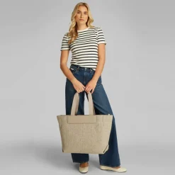 Calvin Klein CK Raffia Shopper Tasche 61 cm