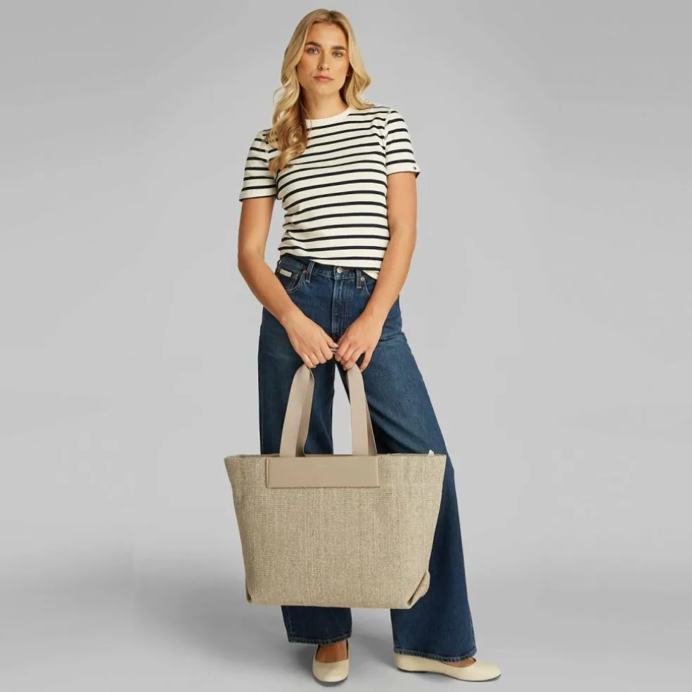 Calvin Klein CK Raffia Shopper Tasche 61 cm