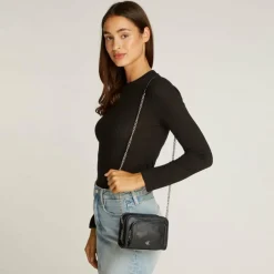 Calvin Klein Jeans Utility Schultertasche Leder 34 cm