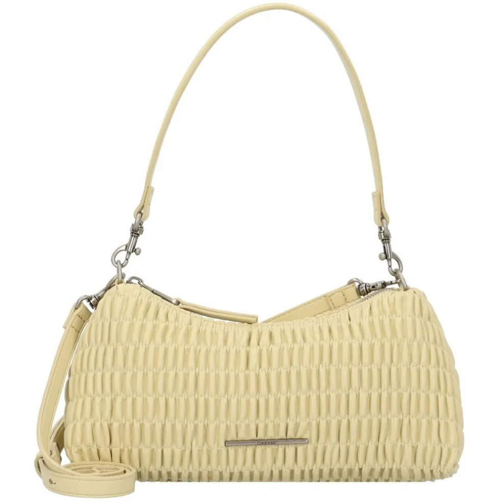 Calvin Klein Ruched Schultertasche 28 cm