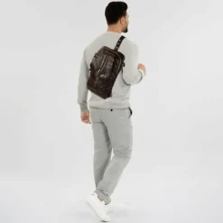 Campomaggi Avocado Sling Bags Leder 36 cm