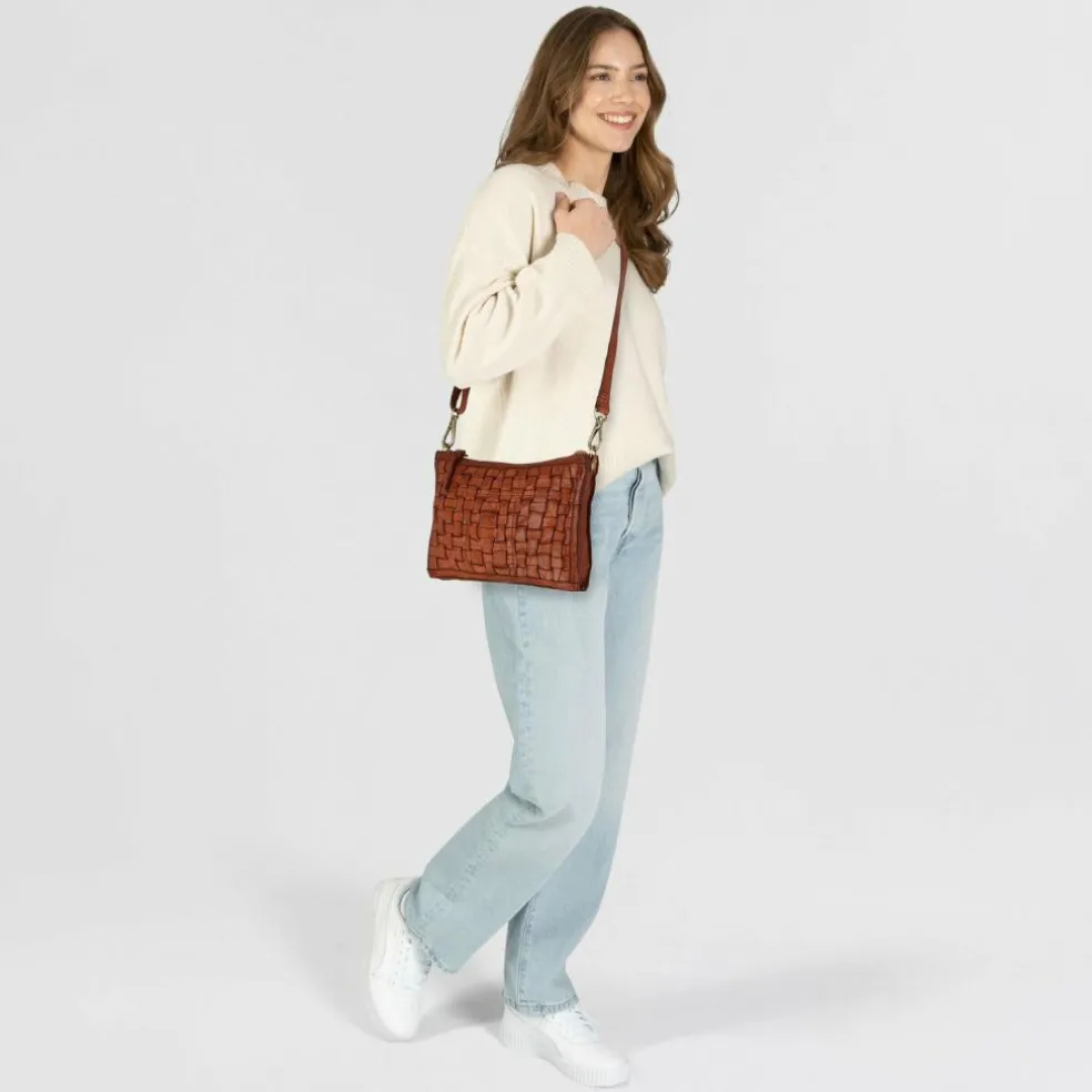 Campomaggi Edera Schultertasche Leder 25 cm