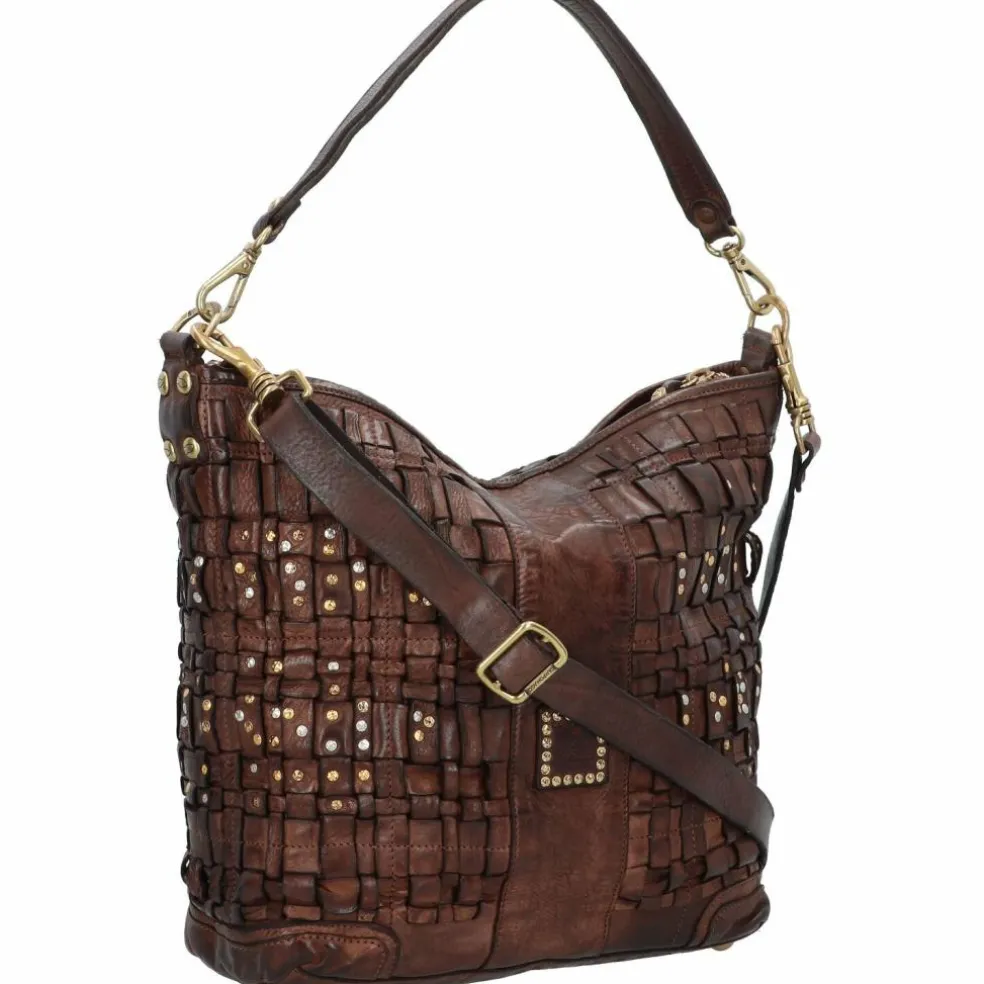 Campomaggi Edera Schultertasche Leder 30 cm