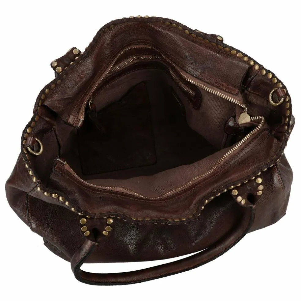 Campomaggi Malachite Shopper Tasche Leder 33 cm