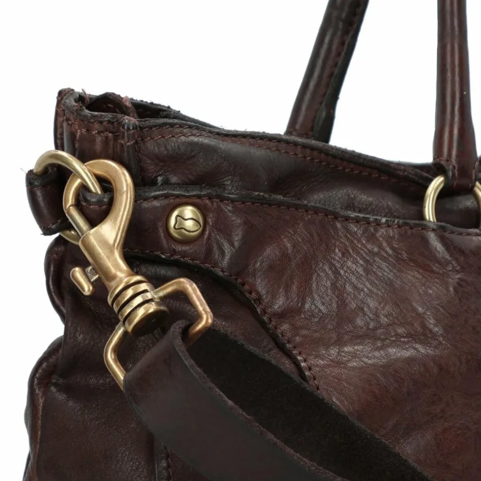 Campomaggi Mogano Handtasche Leder 33 cm