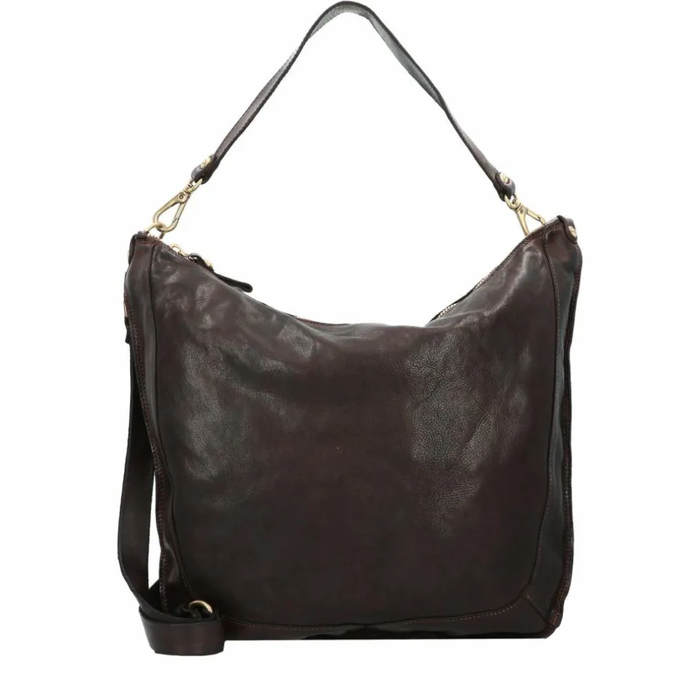 Campomaggi Mogano Schultertasche Leder 44 cm