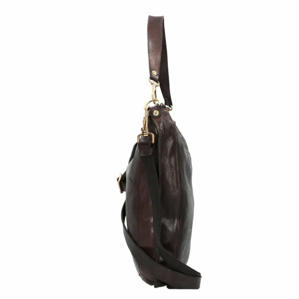 Campomaggi Mogano Schultertasche Leder 44 cm