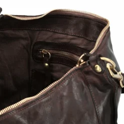 Campomaggi Mogano Schultertasche Leder 44 cm